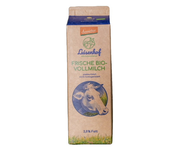 Frische Vollmilch 3,8% 1L