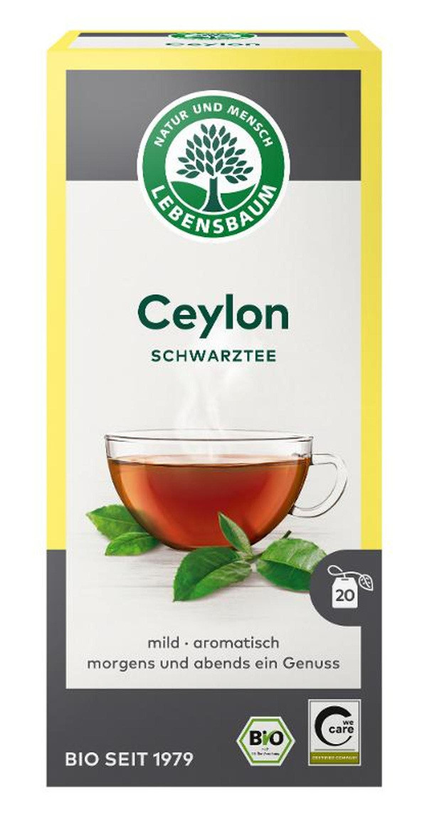 Ceylon Schwarztee 20x2g