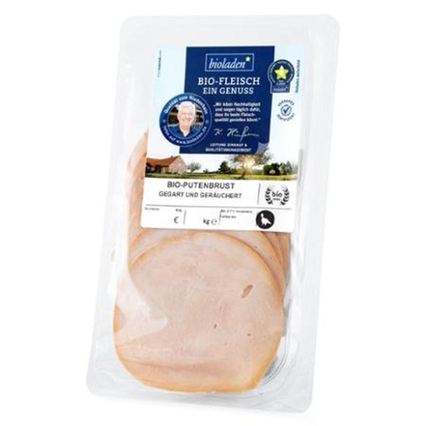 Putenbrust gegart, geräuchert 80g