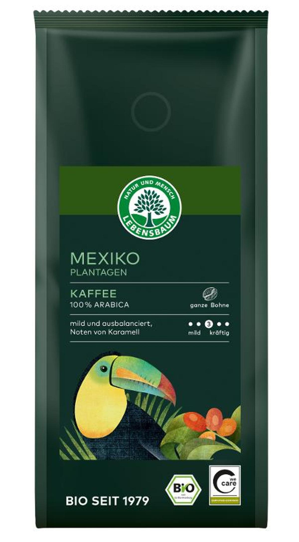 Mexiko Plantagen Kaffee Bohnen 250g