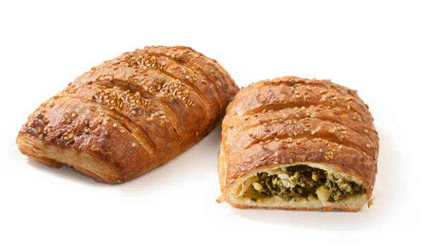 Spinattasche