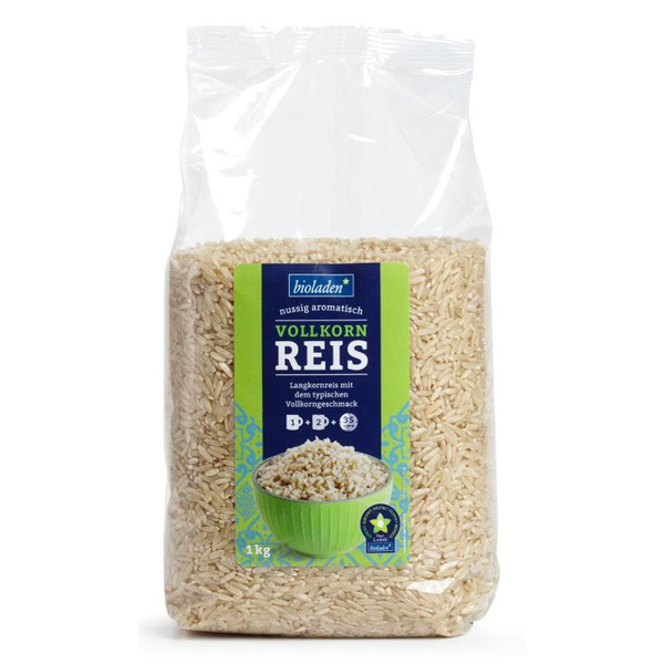 Vollkornreis Langkorn 1kg