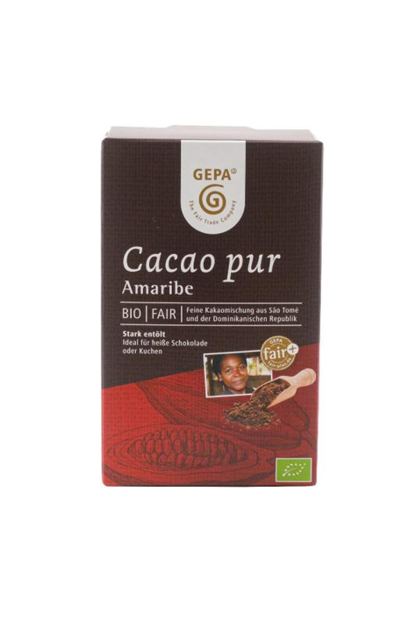 Kakaopulver Amaribe stark entölt 125g